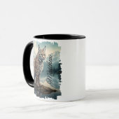 Mug Lynx roux dans le Rock Mountain Wilderness (Devant gauche)