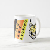 Mug Lynx - Sauvage. Attention. Regarder (Devant droit)