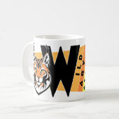 Mug Lynx - Sauvage. Attention. Regarder (Devant gauche)
