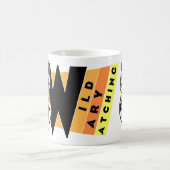 Mug Lynx - Sauvage. Attention. Regarder (Centre)