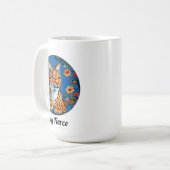 Mug Lynx Wild Animal Fierce Wildlife Nature Design (Devant gauche)