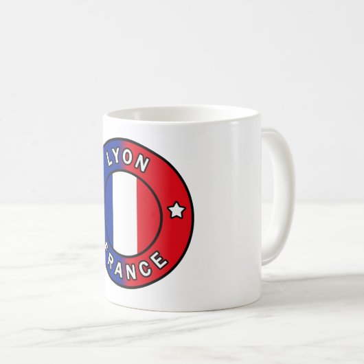 Mug Lyon France (Devant droit)