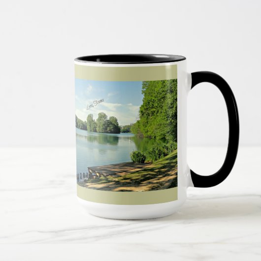 Mug Lyon, France Paysage (Droite)