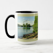 Mug Lyon, France Paysage (Gauche)