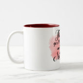 Mug lyrique d'aquarelle "La ville va au lit" (Gauche)