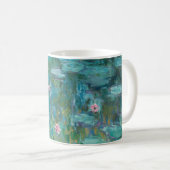 Mug Lys à eau, Peinture à l'huile d'art, Claude Monet (Devant droit)