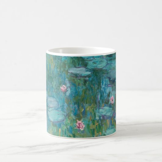 Mug Lys à eau, Peinture à l'huile d'art, Claude Monet (Centre)