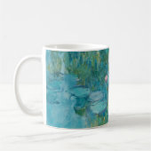 Mug Lys à eau, Peinture à l'huile d'art, Claude Monet (Gauche)