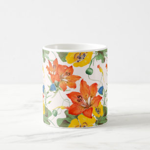 Mug Lys asiatiques tulipes matinale glaces motif