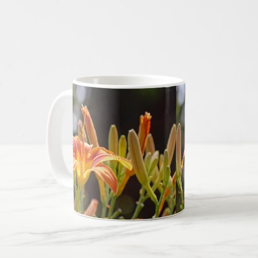 Mug Lys au soleil (Devant gauche)