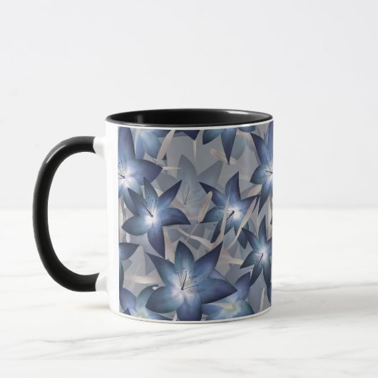 Mug Lys bleus (Gauche)