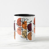 Mug Lys de tigre avec palette de couleurs (Centre)