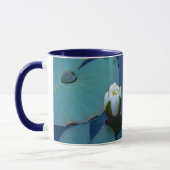 Mug Lys d'eau blanche dans l'étang - bien-être (Gauche)