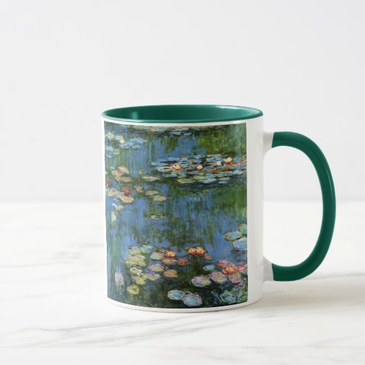 Mug Lys d'eau par Monet (Droite)