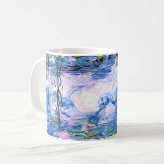 Mug Lys d'eau rose Monet (Devant gauche)