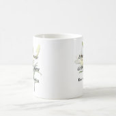 Mug Lys Jaune Pâle et Boutons (Centre)