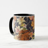 Mug Lys Orange, Jaune, Blanc (Devant gauche)
