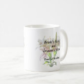Mug Lys rose pâle rétroéclairés (Devant droit)