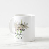 Mug Lys rose pâle rétroéclairés (Devant gauche)