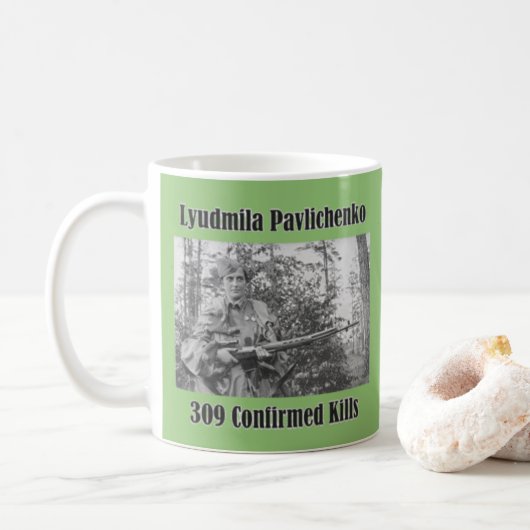 Mug Lyudmila Pavlichemko (Avec donut)