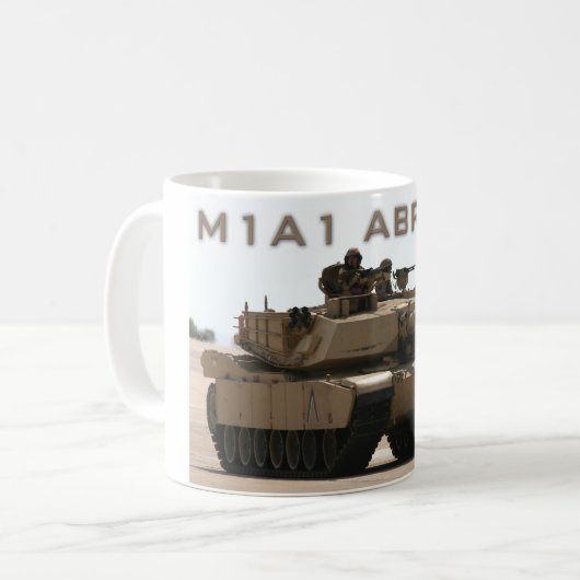 Mug M1A1 Musique à réservoir Abrams (Devant gauche)