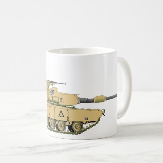 Mug M1A1 tank (Devant droit)
