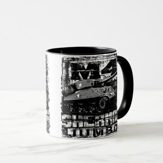 Mug M4 Sherman Jumbo (Devant droit)