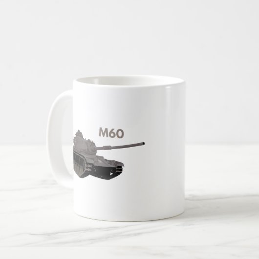 Mug M60 American Battle Tank (Devant gauche)