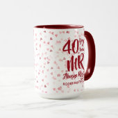 Mug M. Always Right Fun 40e anniversaire de Ruby (Devant droit)