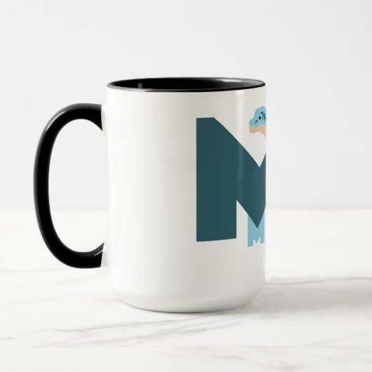 Mug M comme Mussaurus (Gauche)