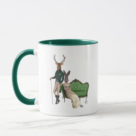 Mug M. Deer et Mme Rabbit (Gauche)