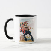Mug M.E.F. Saville en tant que 'Union Jack (Gauche)
