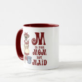Mug M est pour la maman (Devant gauche)