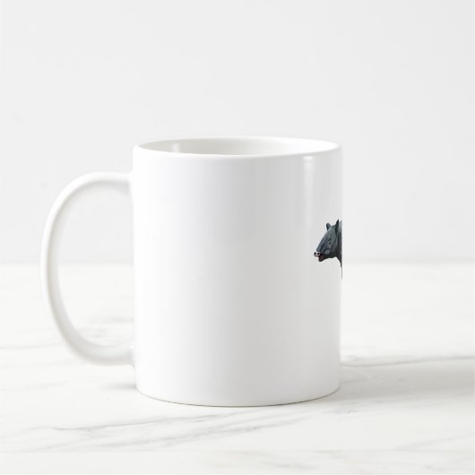 Mug M est pour Malayan Tapir (Gauche)