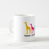 Mug M est pour maman Zookeeper (Devant gauche)