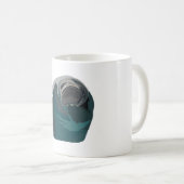 Mug M est pour Manatee (Devant droit)