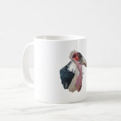 Mug M est pour Marabou Stork (Devant gauche)