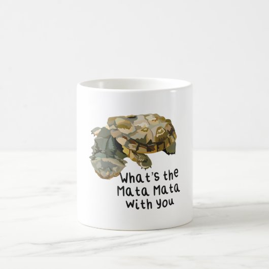 Mug M est pour Mata Mata Turtle (Centre)