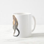 Mug M est pour Mona Monkey (Devant droit)