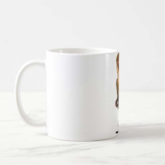 Mug M est pour Mona Monkey (Gauche)