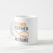 Mug M. et Mme 15th Anniversary (Devant gauche)