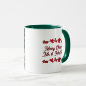 Mug M. et Mme Clause Joyeux Noël (Devant droit)