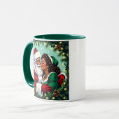 Mug M. et Mme Clause Joyeux Noël (Devant gauche)
