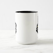 Mug M. Et Mme Goth Bride Skeleton Fiançailles À Main G (Centre)