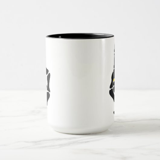 Mug M. Et Mme Goth Bride Skeleton Fiançailles À Main G (Centre)