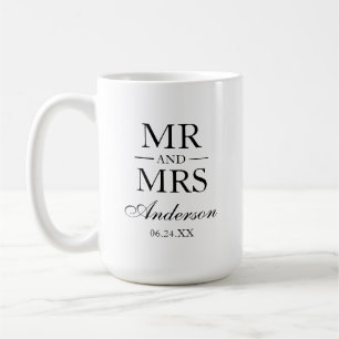 Mug M. et Mme Large de mariage