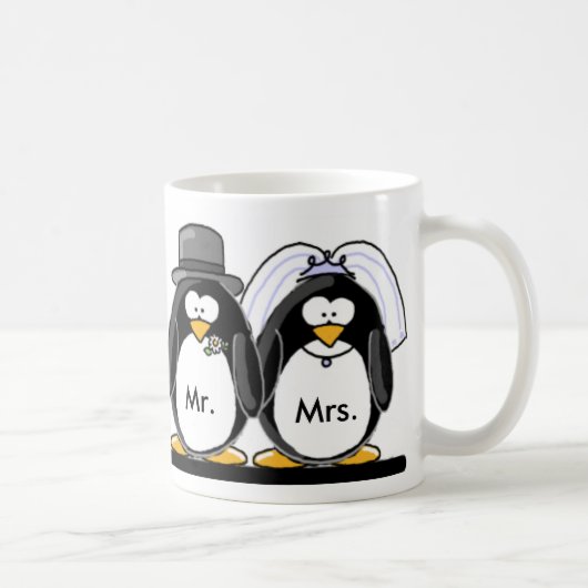 Mug M. et Mme Penguin (Droite)
