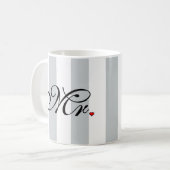 Mug M. Husband Groom Cliquez pour Customiser des bande (Devant gauche)