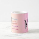 Mug "M" initial (11oz) (Centre)