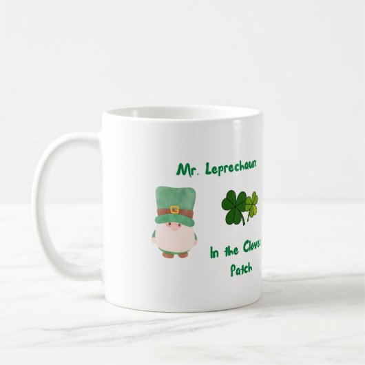 Mug M. Leprechaun dans le collier sur un (Gauche)